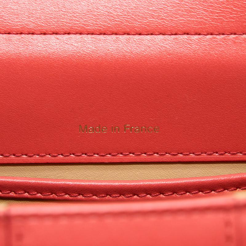 Delvaux Mini Brilliant Box Calfskin Sunset GHW