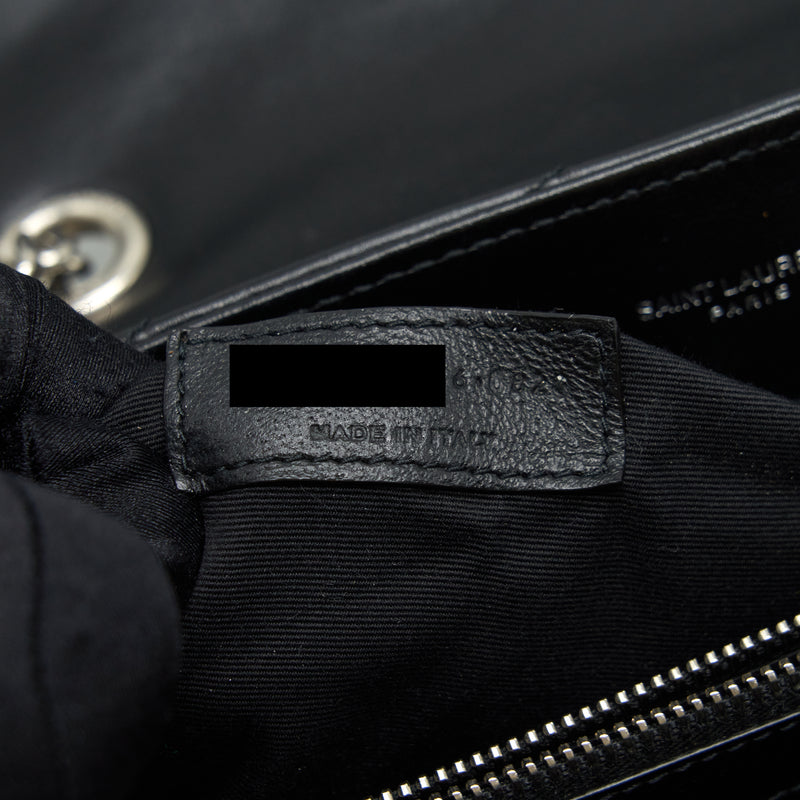 Saint Laurent / YSL Loulou Medium Bag Calfskin Black SHW