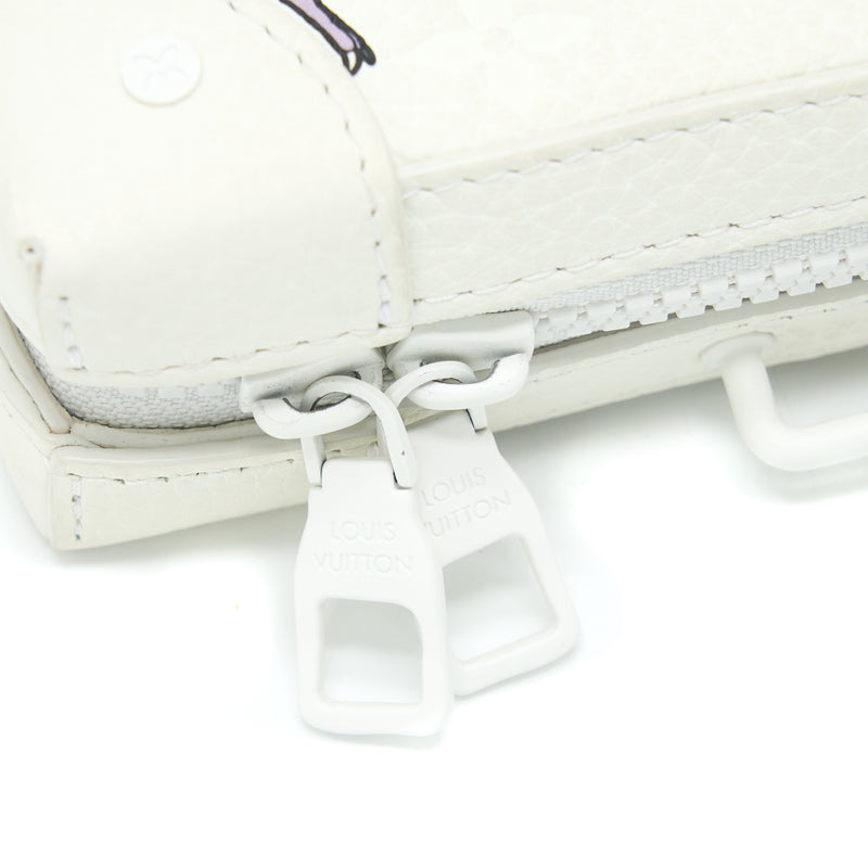 Louis Vuitton 2021 Limited Edition Graffiti Crossbody Bag White/Multicoloured with White SHW