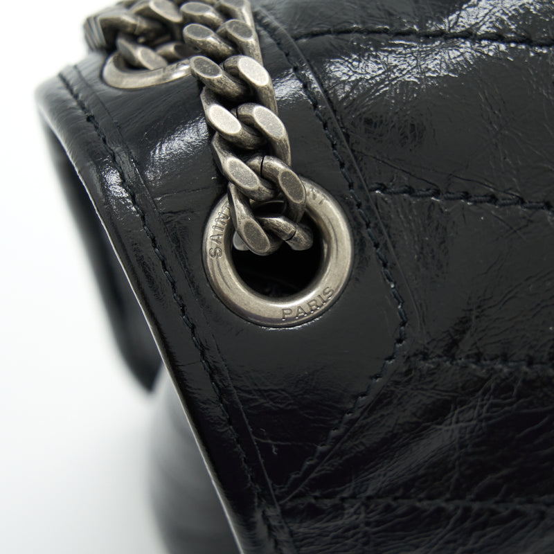 Saint Laurent/YSL Medium Niki Bag Calfskin Black SHW