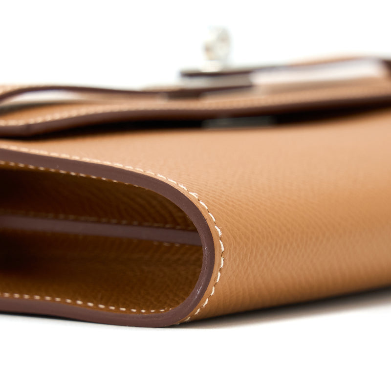 Hermes Kelly To Go Epsom Gold SHW Stamp Z