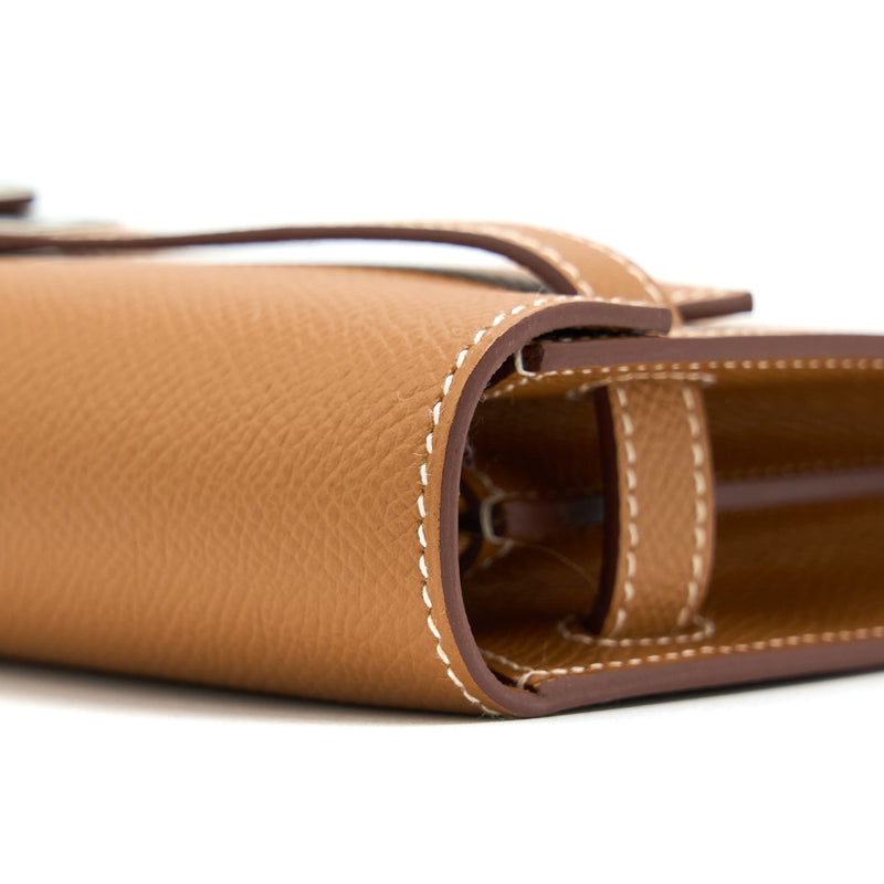 Hermes Kelly To Go Epsom Gold SHW Stamp Z