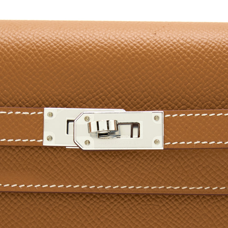 Hermes Kelly To Go Epsom Gold SHW Stamp Z