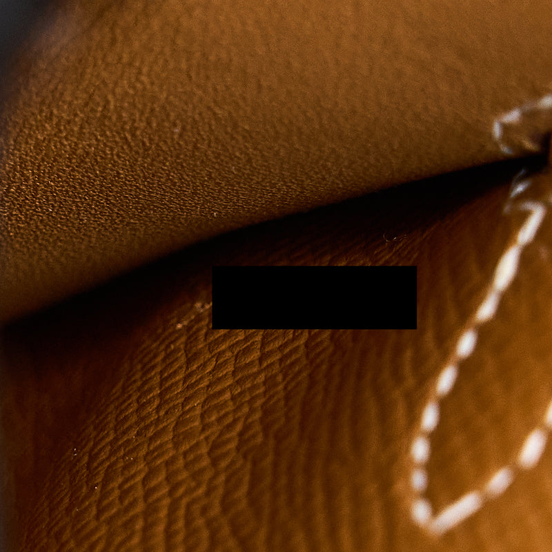 Hermes Kelly To Go Epsom Gold SHW Stamp Z
