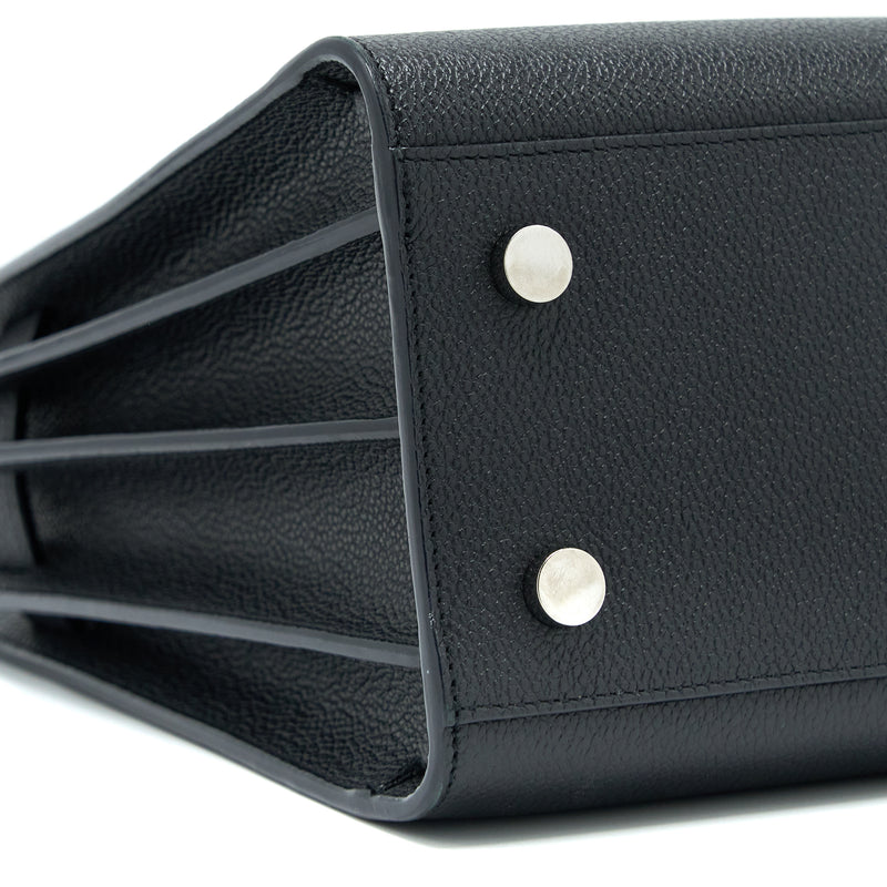 Saint Laurent Baby Sac De Jour Grained Calfskin Black SHW