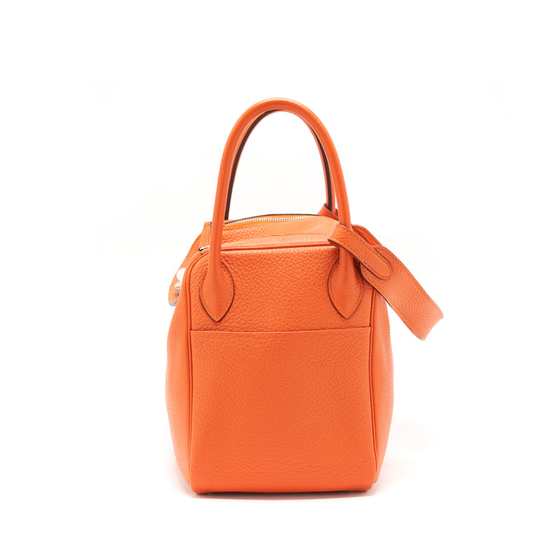 Hermes Lindy 30 Orange SHW Stamp Square Q