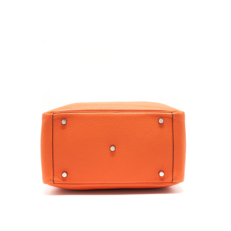 Hermes Lindy 30 Orange SHW Stamp Square Q