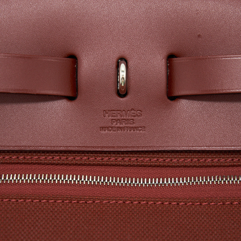 Hermes Herbag Zip 31 in Rougeh SHW