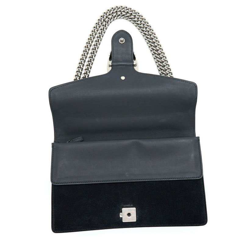 Gucci Dionysus Shoulder Bag Black SHW