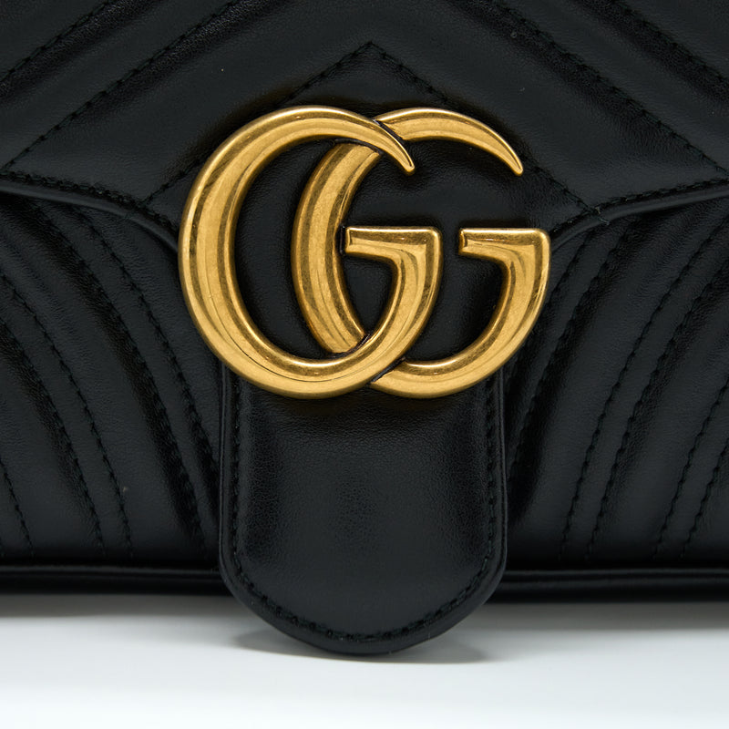 Gucci Small Marmont Black GHW
