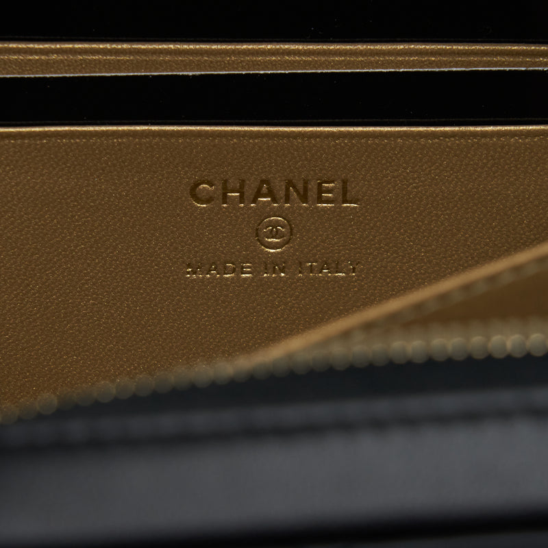 Chanel Pearl Crush Camera Bag Lambskin Black GHW