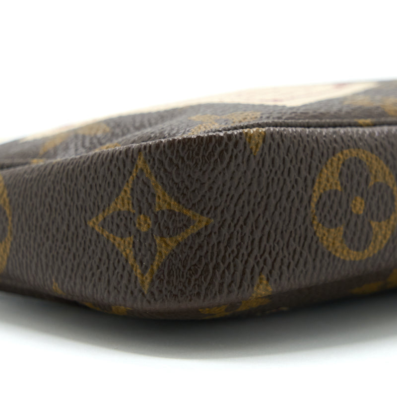 Louis Vuitton Mini Pochette Limited Edition Monogram Canvas GHW