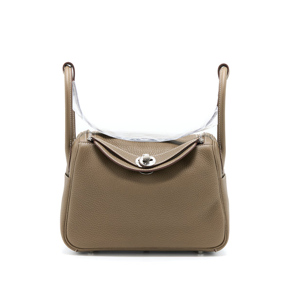 Hermes Lindy 26 Clemence Etoupe SHW Stamp U