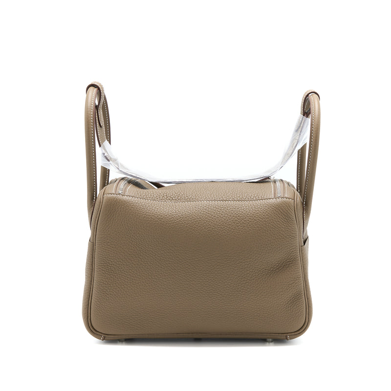 Hermes Lindy 26 Clemence Etoupe SHW Stamp U