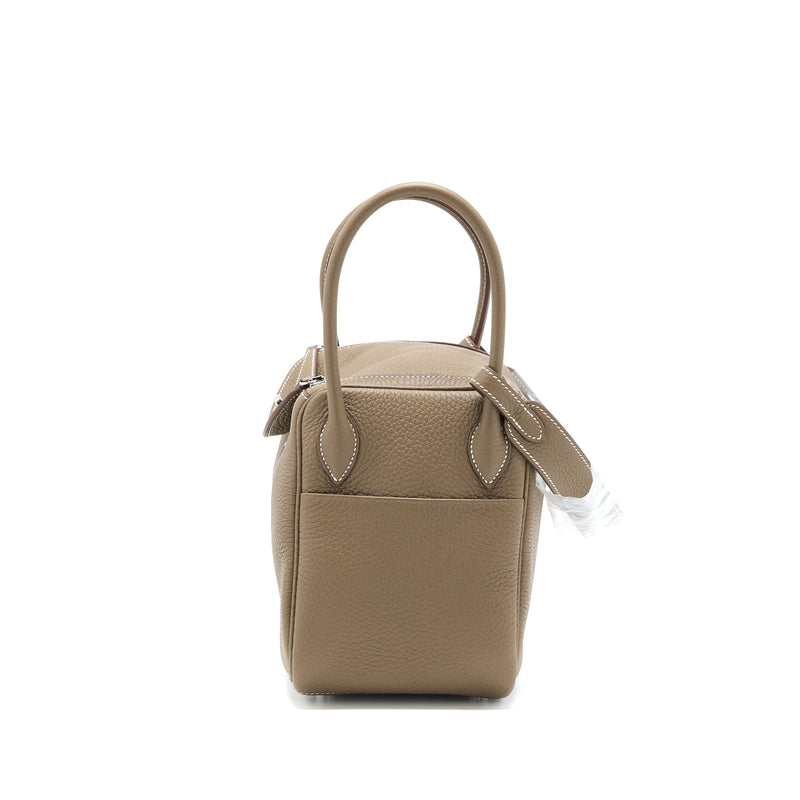 Hermes Lindy 26 Clemence Etoupe SHW Stamp U