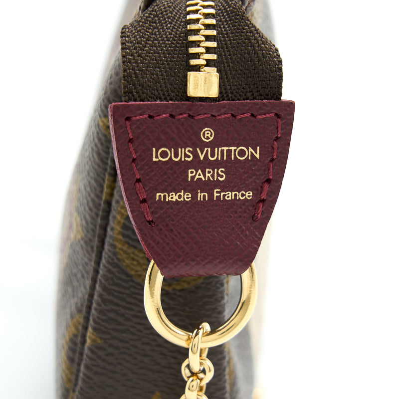Louis Vuitton Mini Pochette Limited Edition Monogram Canvas GHW
