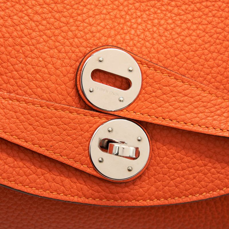 Hermes Lindy 30 Orange SHW Stamp Square Q