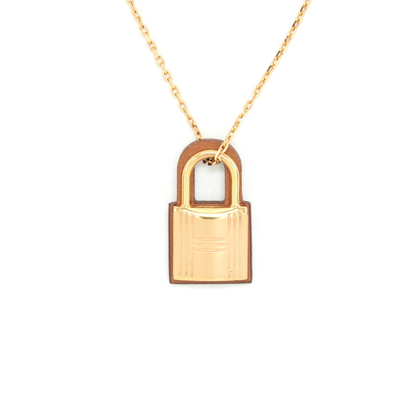 Hermes O'kelly Pendant, Small model Gold with RGHW