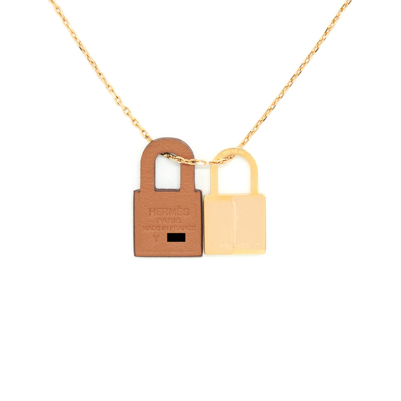 Buy [Authenticity Guaranteed] [New] Hermes Necklace O'Kelly PM Cadena Padlock  Pendant Silver Etoup Swift Leather Genuine Leather Women's HERMES  Accessories from Japan - Buy authentic Plus exclusive items from Japan |  ZenPlus