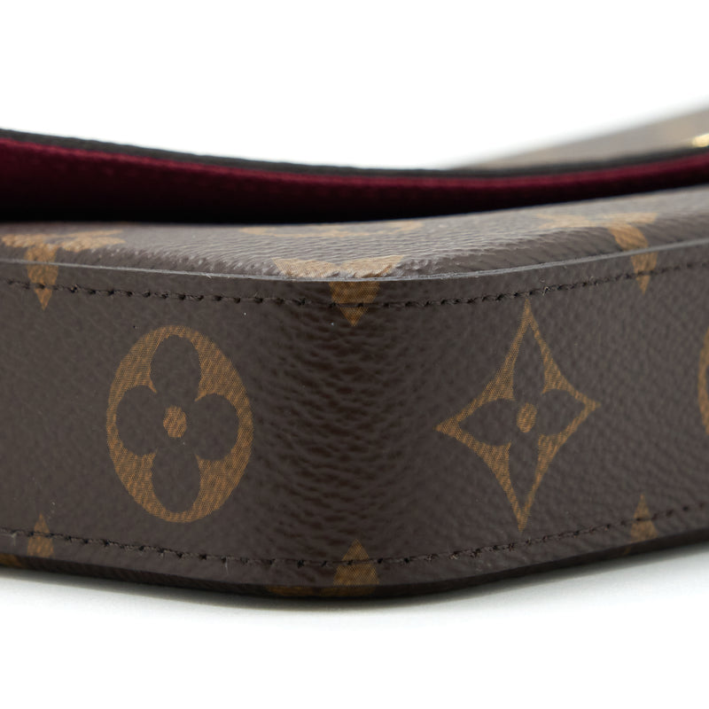 Louis Vuitton Felicie Pochette Monogram Canvas GHW