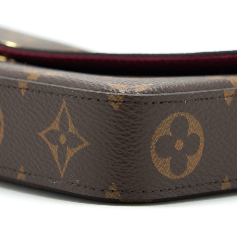 Louis Vuitton Felicie Pochette Monogram Canvas GHW