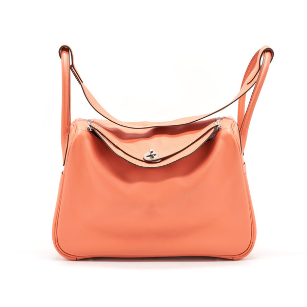 Hermes Lindy 34 Evercolour Flamingo SHW