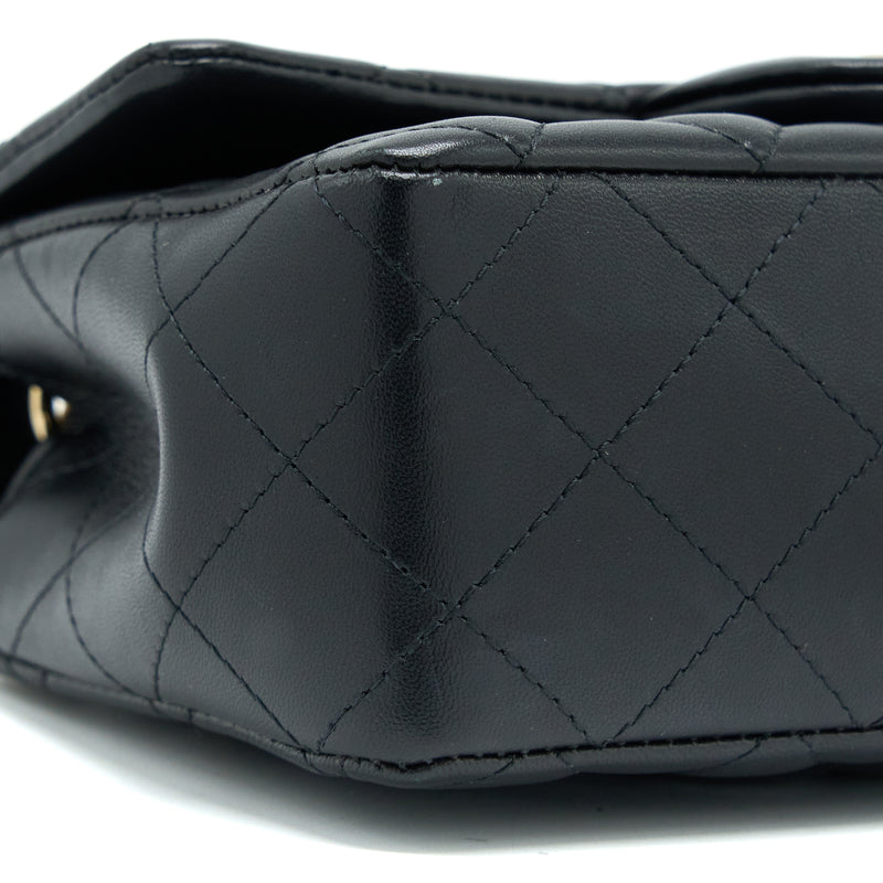 Chanel Mini Rectangular with Coco Bag Charm Limited Edition Lambskin Black LGHW