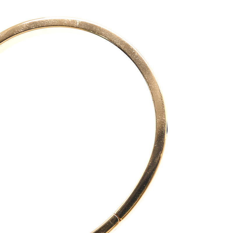 Hermes Size GM Mini Clic Chaine D’Ancre Farandole Bracelet Multicolor Rose Gold Tone