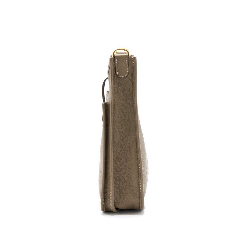 Hermes Evelyne 29 Clemence Etoupe GHW Stamp Z