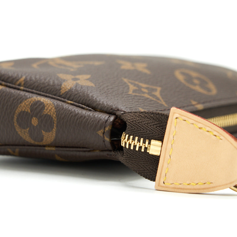 Louis Vuitton Mini Pochette Monogram Canvas GHW