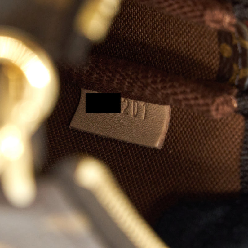 Louis Vuitton Mini Pochette Monogram Canvas GHW