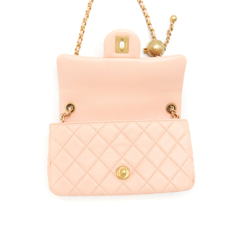 small pink chanel handbag new