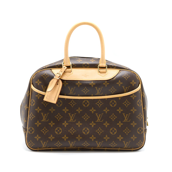 Louis Vuitton Deauville Bag Monogram Canvas GHW