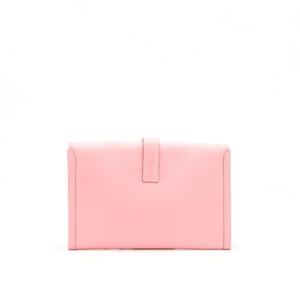 Hermes Jige 29 PM Clutch 1Q Rose Cofetti Epsom Leather