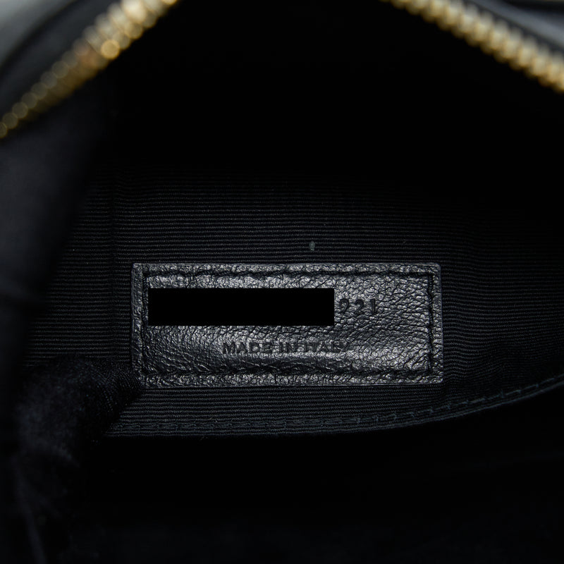 Saint Laurent/ YSL Lou Camera Bag Calfskin Black GHW