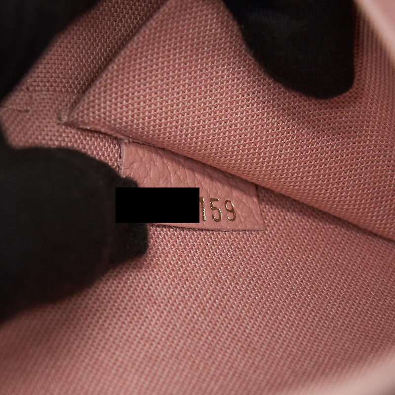 Louis Vuitton Monogram Empreinte Pochette Felicie Rose Poudre