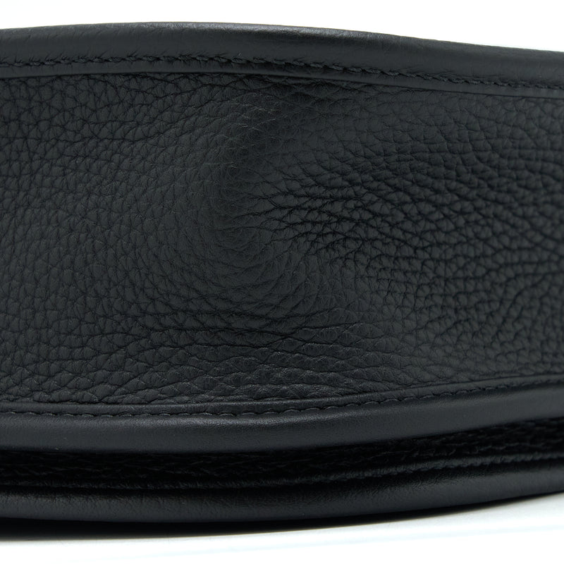 Hermes Evelyn 29 Clemence Black GHW Stamp U