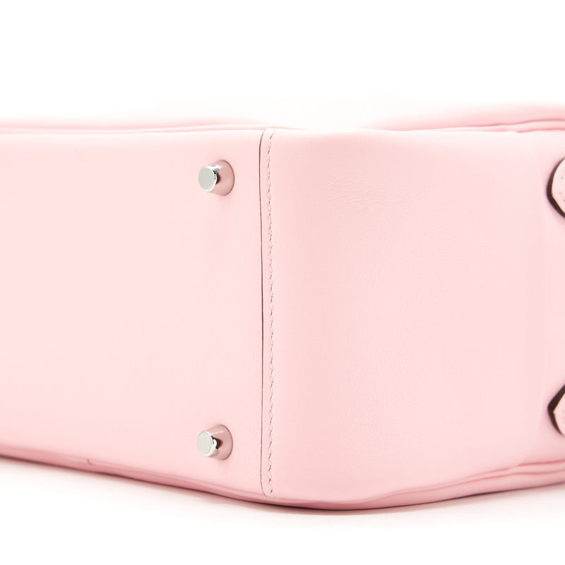 Hermes Mini Lindy Swift 3Q Rose Sakura SHW Stamp Z