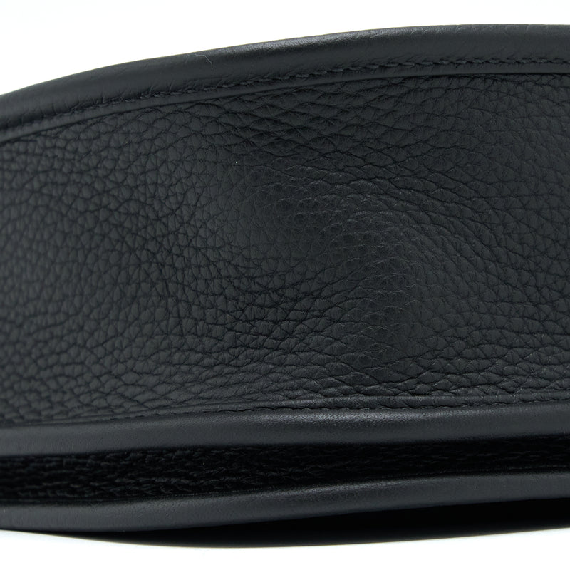 Hermes Evelyn 29 Clemence Black GHW Stamp U