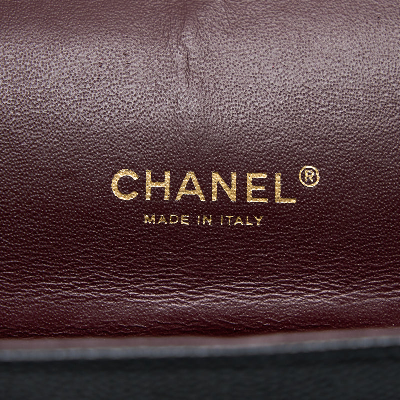 Chanel Maxi Classic Double Flap Bag Caviar Black GHW
