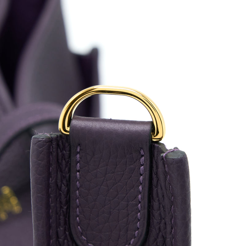 Hermes Evelyne 29 Clemence Raisin GHW Stamp D