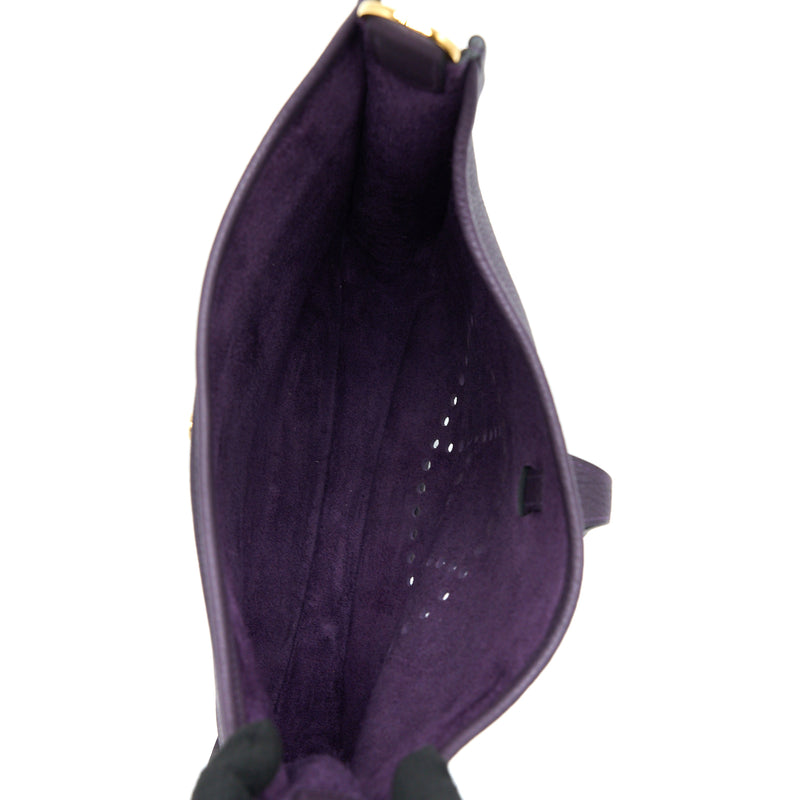 Hermes Evelyne 29 Clemence Raisin GHW Stamp D