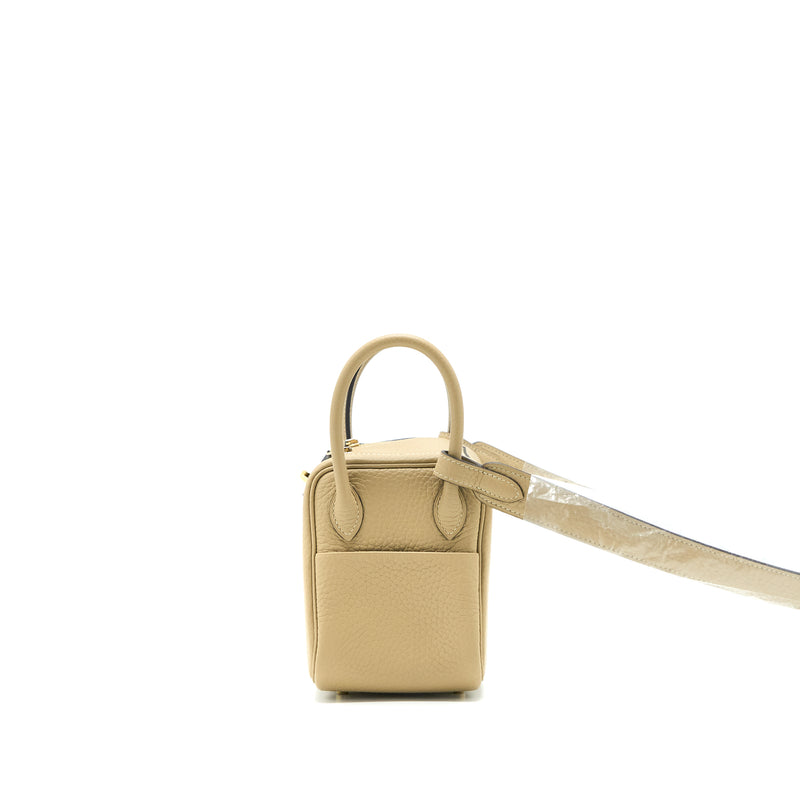 Hermes Mini Lindy Clemence Trench GHW Stamp U