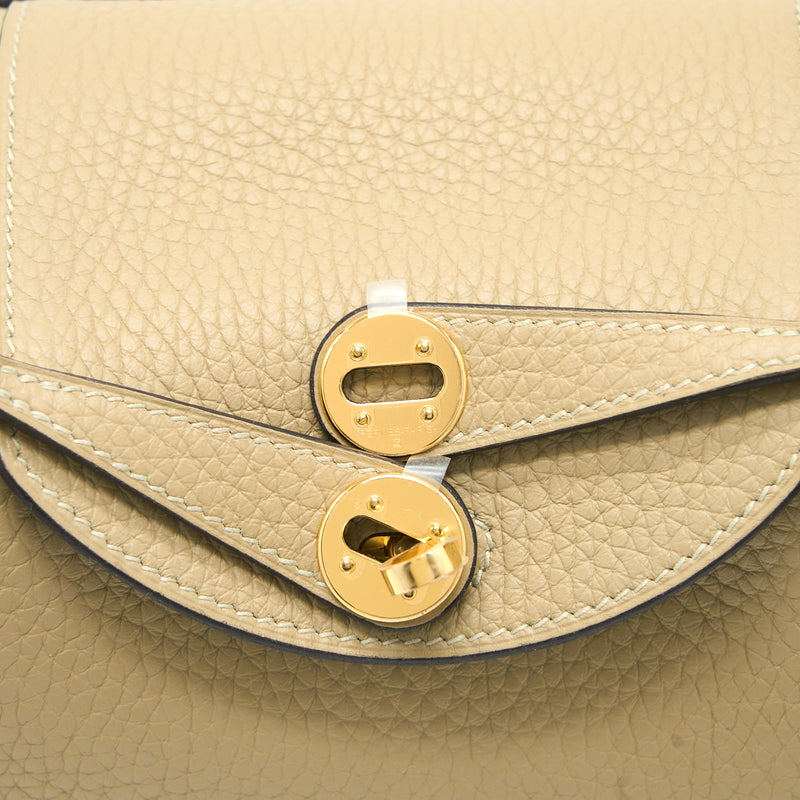 Hermes Mini Lindy Clemence Trench GHW Stamp U