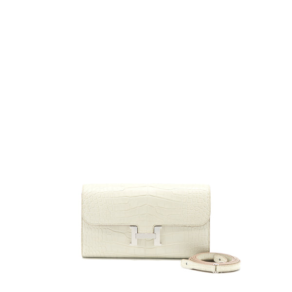 Hermes Constance To Go Matte Alligator 8L Beton SHW Stamp U