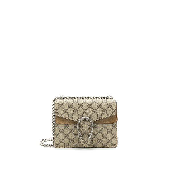 Gucci Dionysus GG Supreme Mini Bag Beige