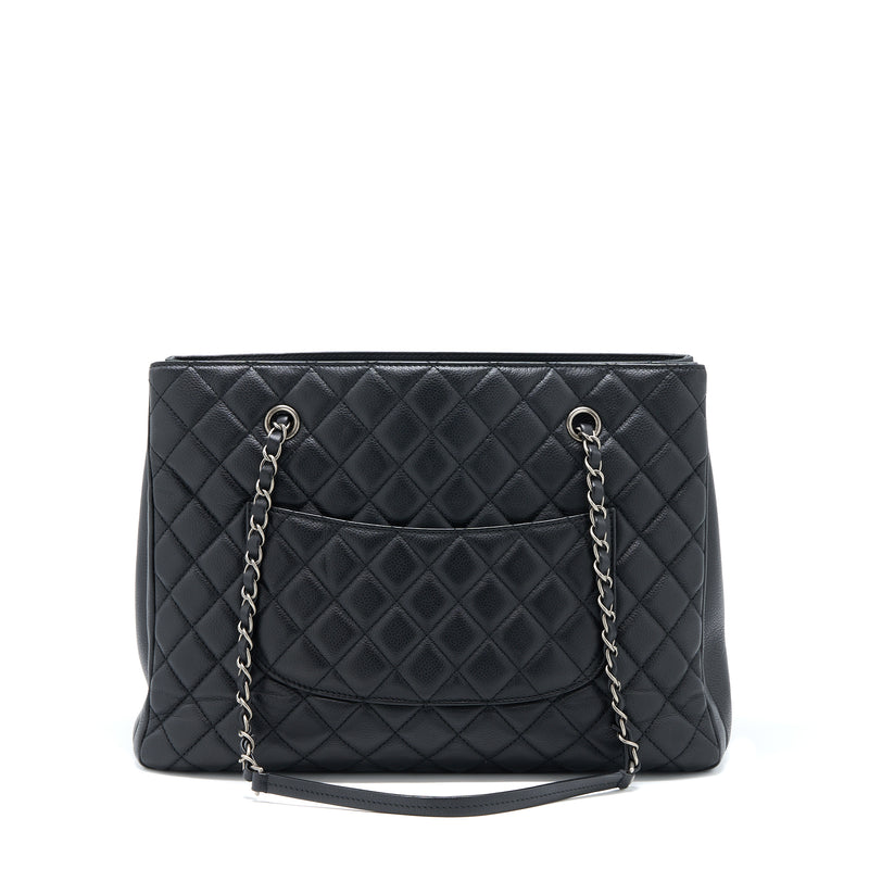 Chanel Urban Companion Tote Bag Caviar Black Ruthenium Hardware