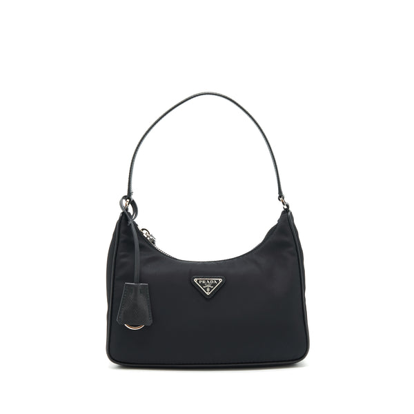 Prada reedition 2005 Nylon Bag Black SHW