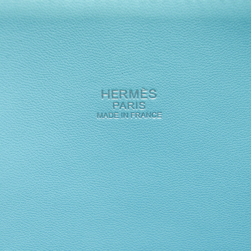 Hermes Bolide 31 Clemence Blue Atoll SHW Stamp T