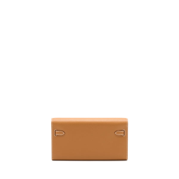 Hermes Kelly To Go Epsom Gold SHW Stamp Z